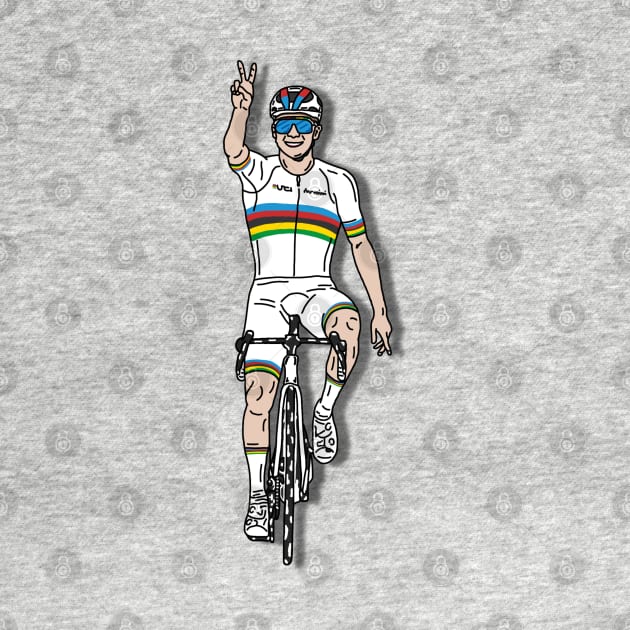 Remco Evenepoel ITT World Champion 2023 by p3p3ncil